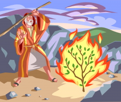 Kids devotional on Moses and the Burning Bush ...
