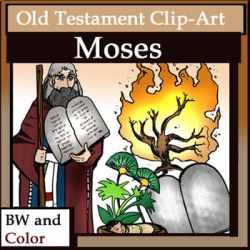 Old Testament Clip-Art: Moses 8 pc. Set