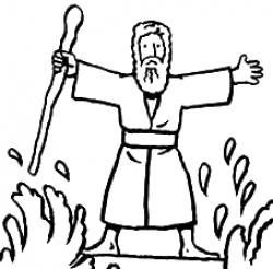 Free Moses Clipart Black And White, Download Free Clip Art ...
