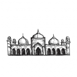 mosque, islamic, arabic, islam, religion, vector, clip art ...