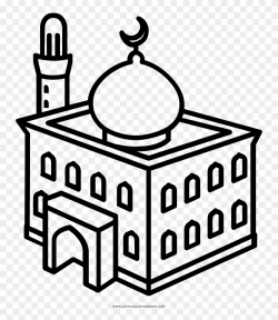 Masjid Coloring Pages At Getcolorings Com Free - Mosque ...