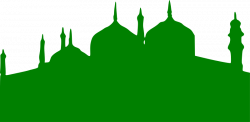 Clipart - Green Mosque