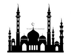Mosque clipart | Etsy