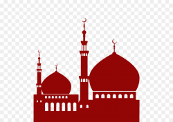 Mosque Background clipart - Mosque, Islam, Red, transparent ...