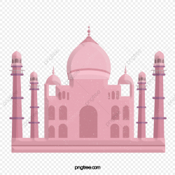 Simple Illustration Of Pink Mosque, Islam, Islamic, Cartoon ...