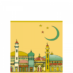 Oriental Design B rectangular coaster (20/20 cm.) - Sketch Your Line