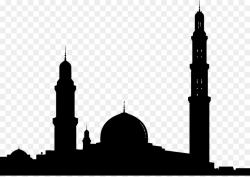 Mosque Silhouette clipart - Mosque, Islam, Quran ...