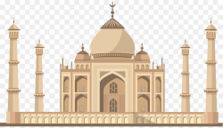 Taj Mahal clipart - Building, Mosque, Religion, transparent ...