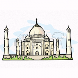 Taj Mahal clipart. Royalty-free clipart # 164434