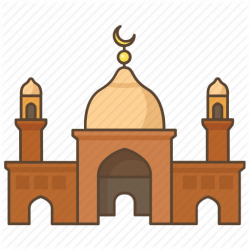 Muslim Cartoon clipart - Mosque, Islam, Temple, transparent ...