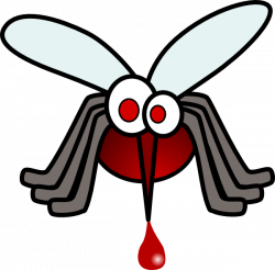Mosquito With Blood Clip Art at Clker.com - vector clip art online ...