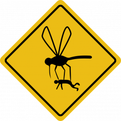 Public Domain Clip Art Image | Mosquito hazard | ID: 13929083413789 ...