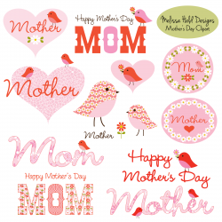 Mother's Day Clipart With Cute Birds | Mother's Day Graphics ...