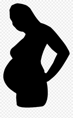Mother Silhouette Clip Art Free Clipart Images - Pregnant ...