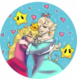 Happy Mothers Day - Peach and Rosalina by Vandalaire on DeviantArt