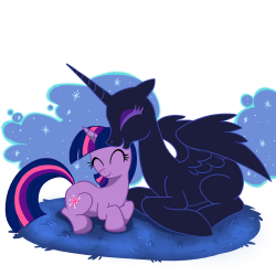 Image - Nyx and Twilight Sparkle Mother and Daughter by Madmax.png ...