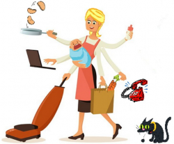 Mother Housewife Stay-at-home Dad Woman PNG, Clipart ...