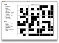 Crossword Puzzle Maker Html Code Design Fun And Free Baby Shower ...
