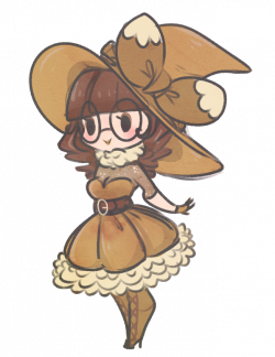 Witch Eevee Gijinka. Tryin to draw through my lack of motivation for ...