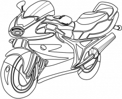 Motorcycle Clipart Black And White Free | disrespect1st.com