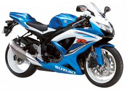 Blue Suzuki GSX R600 Motorcycle Bike PNG Image | PNG Transparent ...