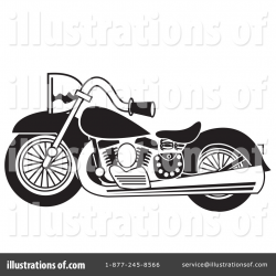 Motorcycle Clipart #16051 - Illustration by Andy Nortnik