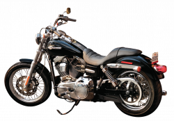 Black Harley Davidson Motorcycle Bike Transparent PNG Image | PNG ...