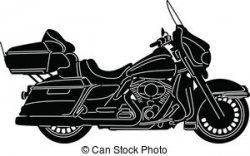 Motorcycle black and white motorcycle clipart harley ...