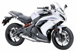 Kawasaki Ninja 650 White Sport Motorcycle Bike PNG Image - PngPix