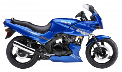 Blue Kawasaki Ninja 500R Motorcycle Bike png - Free PNG Images | TOPpng