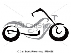 simple motorcycle clipart - Google Search | Design ...