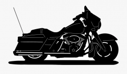 Motorcycle Clipart Street Glide - Harley Davidson Street ...