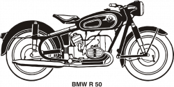 28+ Collection of Old Motorbike Drawing | High quality, free ...