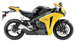 Honda CBR 1000RR Yellow Motorcycle Bike PNG Image - PngPix