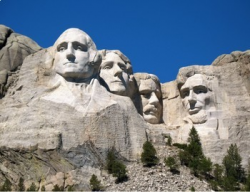 FREE - Presidents' Day Printable Clip Art Mini Poster | Mt. Rushmore