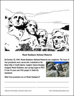 Mount Rushmore Activity Transparent & PNG Clipart Free ...