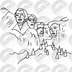 Mount rushmore clipart drawing, Picture #135714 mount ...