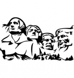 Mount Rushmore Drawing | Free download best Mount Rushmore ...