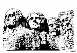 Mount Rushmore - Buy this stock vector and explore similar ...