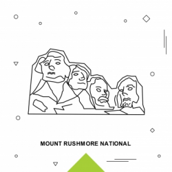 Mount Rushmore Png, Vector, PSD, and Clipart With ...
