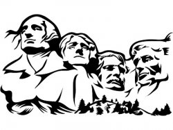 Mount rushmore clipart - Clipground
