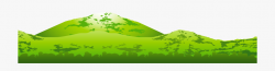 Green Mountain Transparent Png Clip Art Image - Green ...