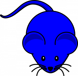 Blue Mouse Graphic Clip Art at Clker.com - vector clip art online ...