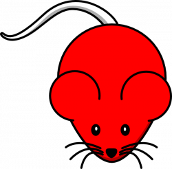 Red Mouse Clip Art at Clker.com - vector clip art online, royalty ...