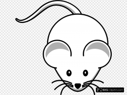 Simple Cartoon Mouse Clip art, Icon and SVG - SVG Clipart