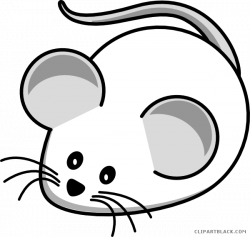 White Mouse Clipart - ClipartBlack.com