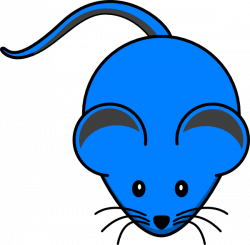 Blue Mouse Clip Art at Clker.com - vector clip art online, royalty ...