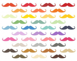 60% OFF SALE Digital Clip Art Clipart Moustaches Movember November Wedding  Clipart Men Gifts for Him