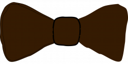 Brown Bow Tie Photo Prop Template | Free Printable Papercraft Templates