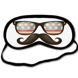 Amazon.com: Generic Sleeping Mask American Flag Glasses ...